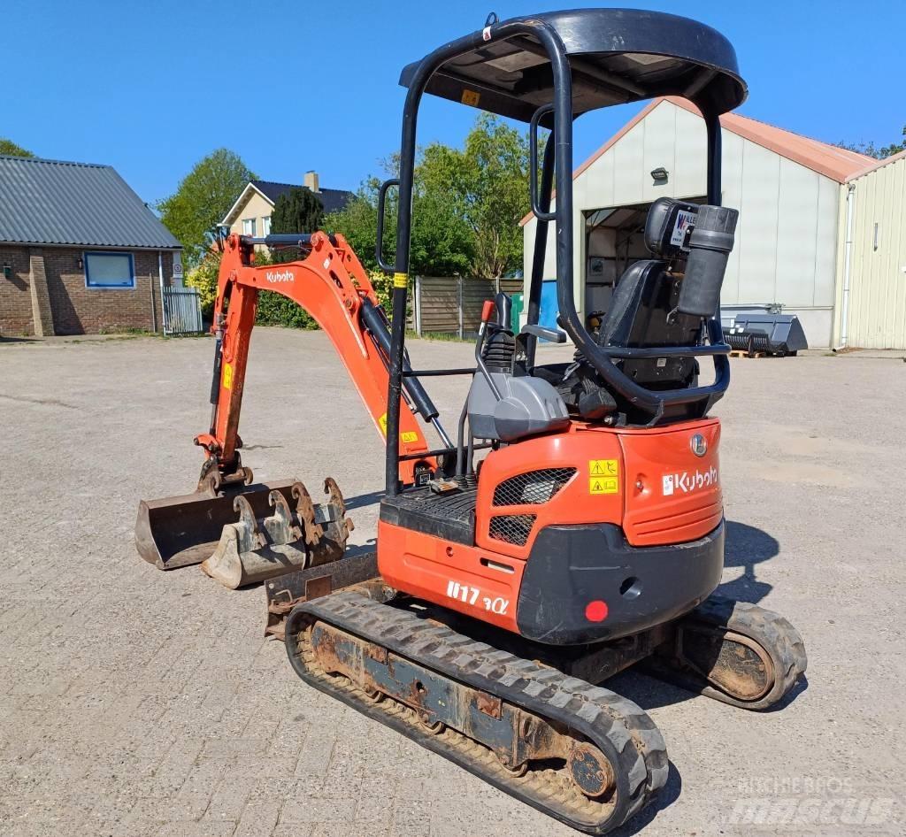 Kubota U 17-3 Mini ekskavatörler, 7 tona dek