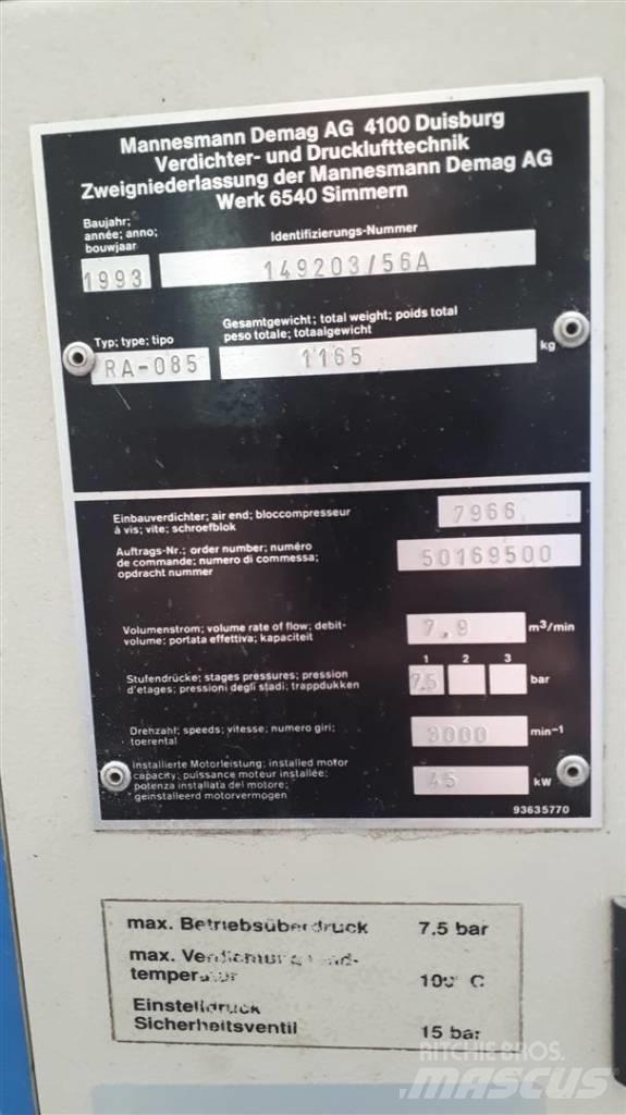 Compair Demag RA085 Kompresörler