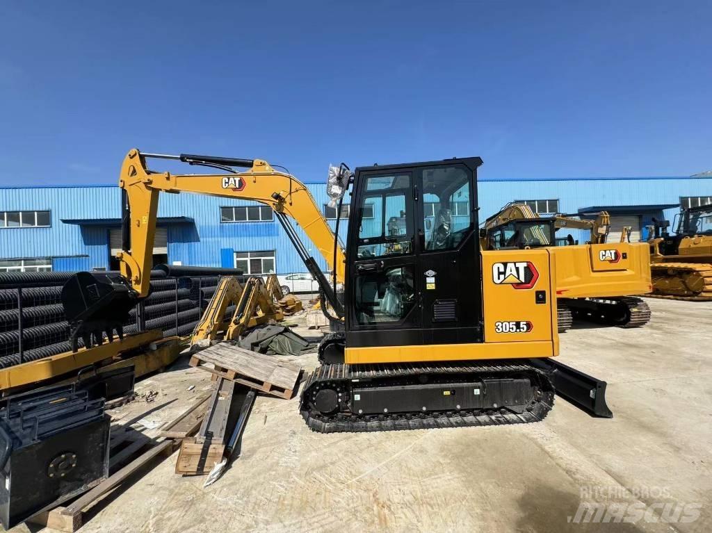 CAT 305.5 E CR Mini ekskavatörler, 7 tona dek