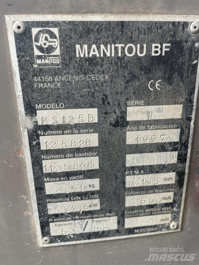 Manitou MST 125D Dizel forkliftler