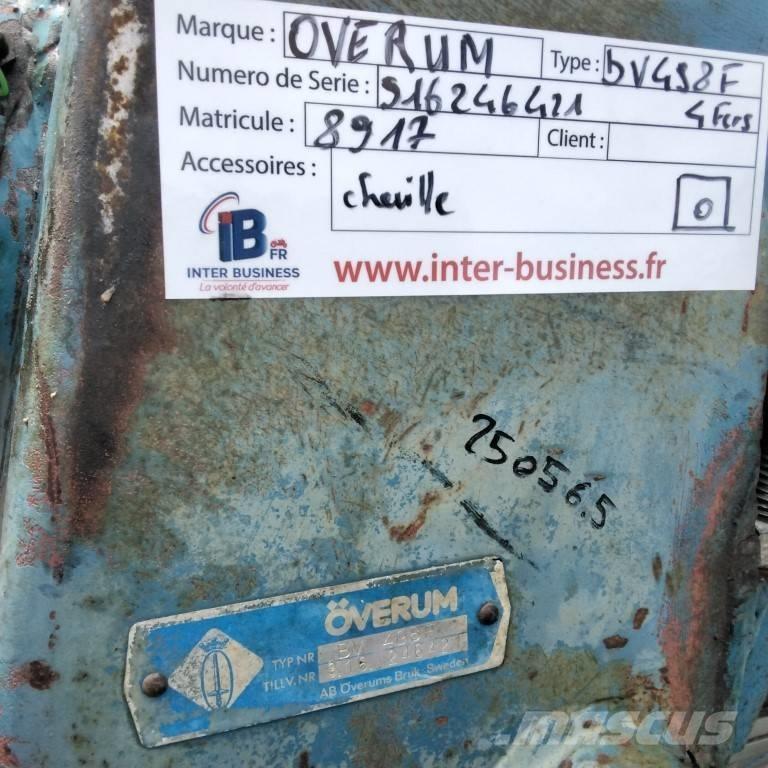 Överum BV498F Döner pulluklar