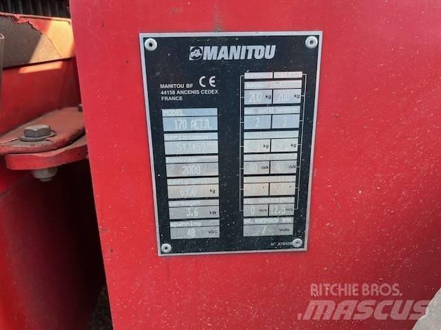 Manitou 170AETJ Körüklü personel platformları