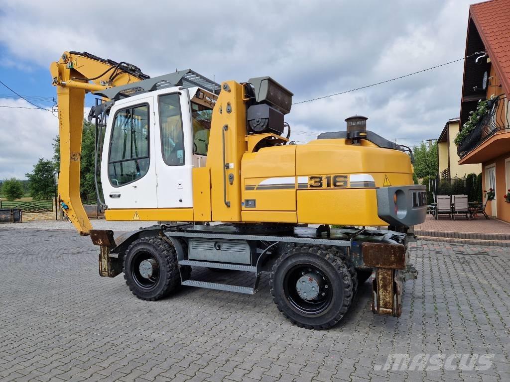 Liebherr 316 Lastik tekerli ekskavatörler