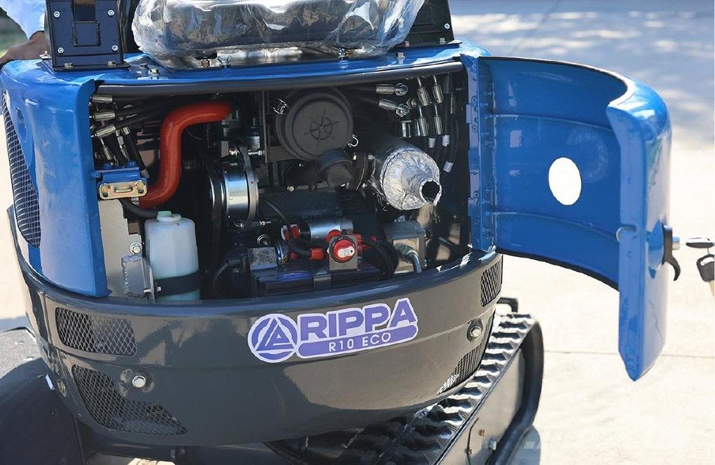Rippa R10 Eco Mini ekskavatörler, 7 tona dek