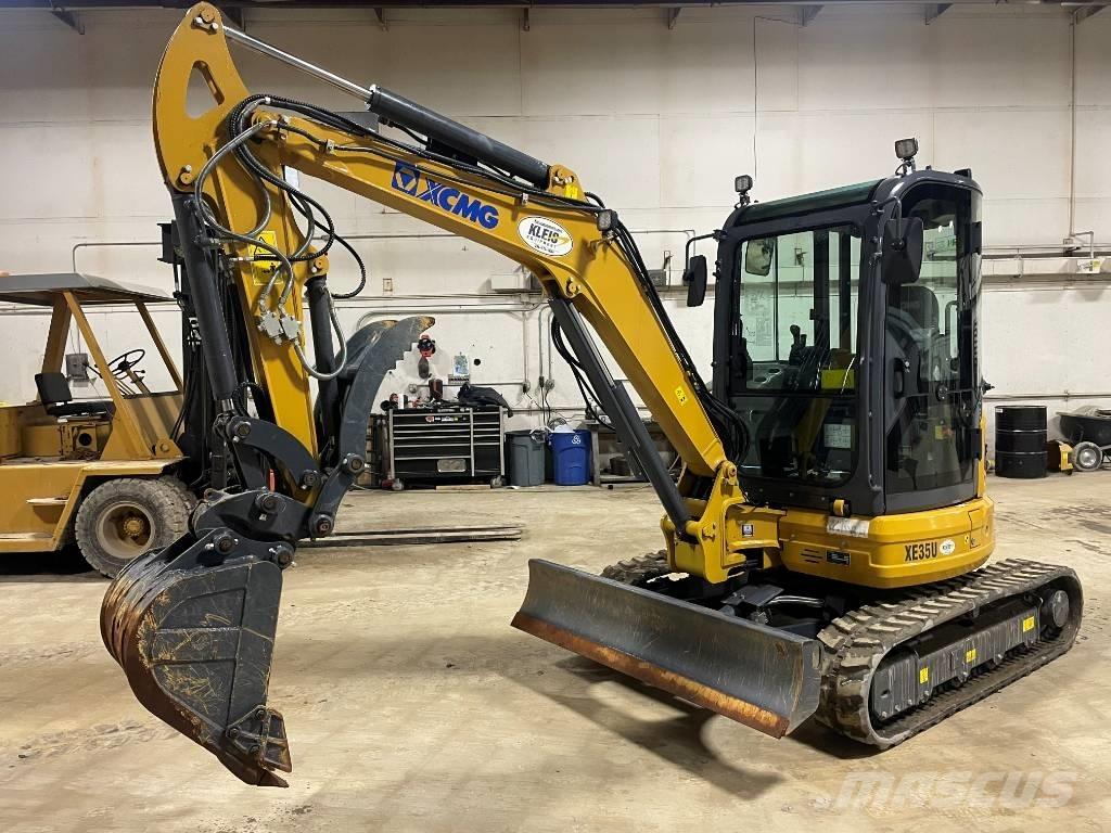 XCMG XE 35 U Mini ekskavatörler, 7 tona dek