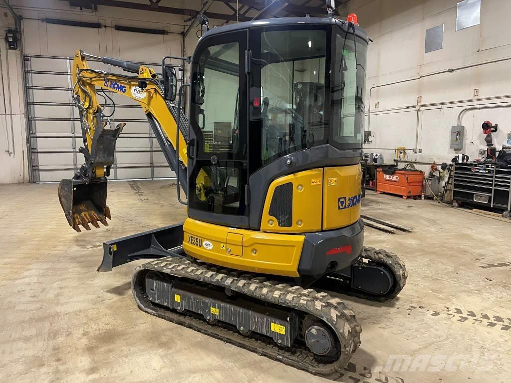 XCMG XE 35 U Mini ekskavatörler, 7 tona dek