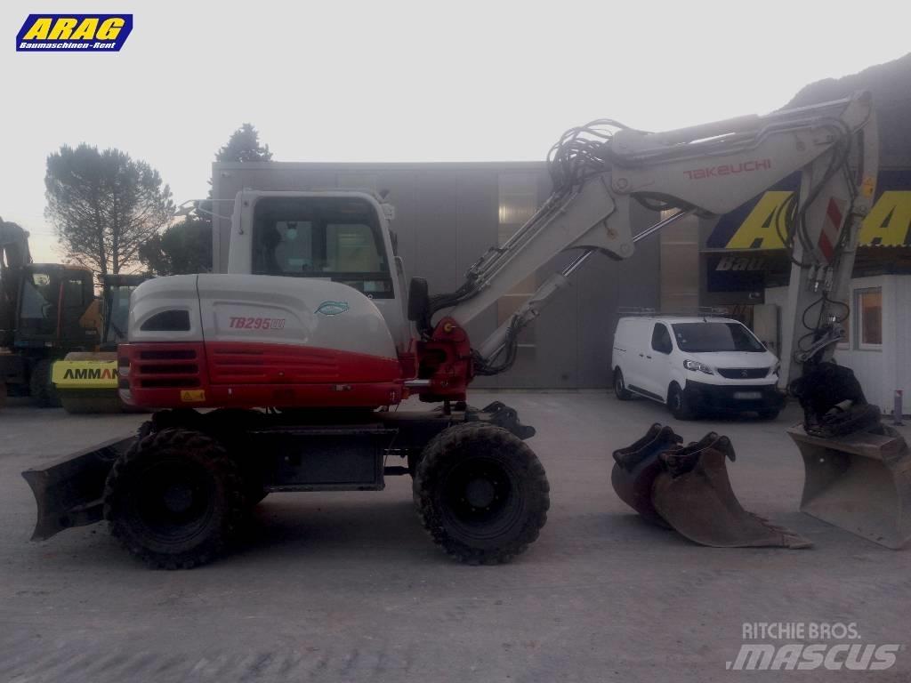 Takeuchi TB 295 W Lastik tekerli ekskavatörler