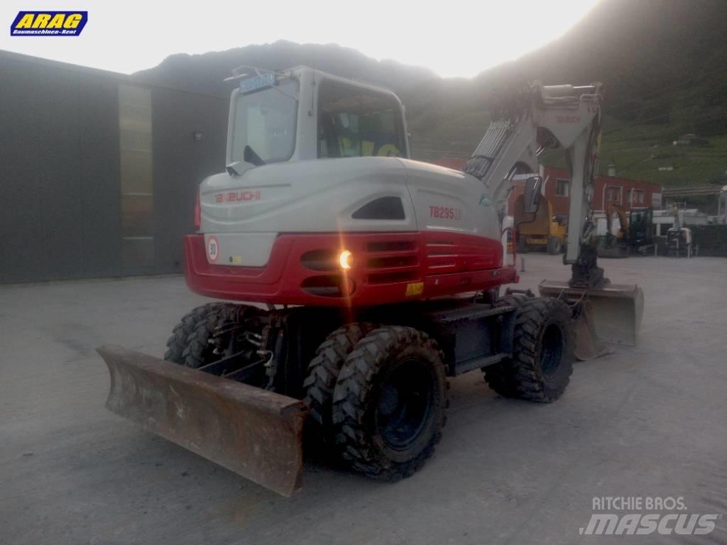 Takeuchi TB 295 W Lastik tekerli ekskavatörler
