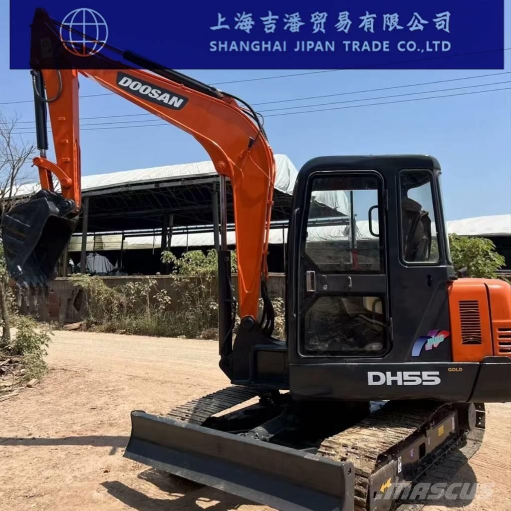 Doosan DH 55 Mini ekskavatörler, 7 tona dek