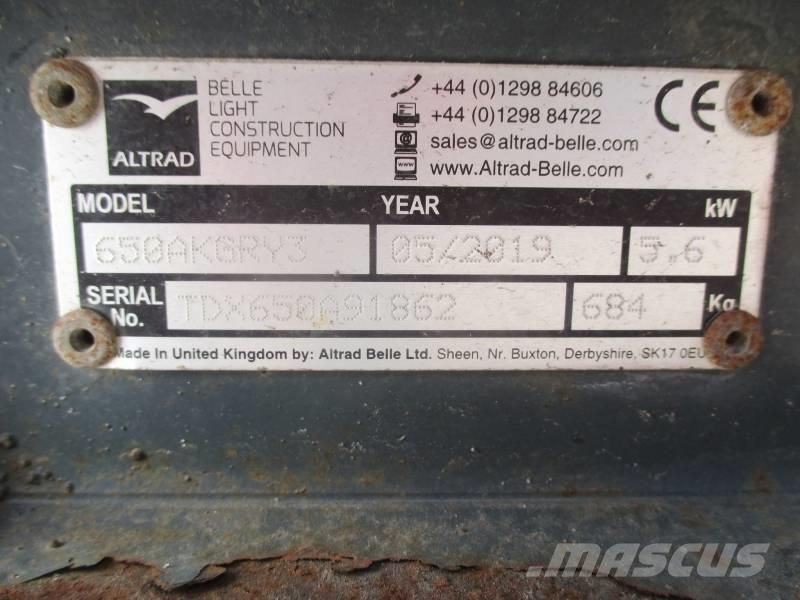 Altrad TDX650A Diğer silindirler