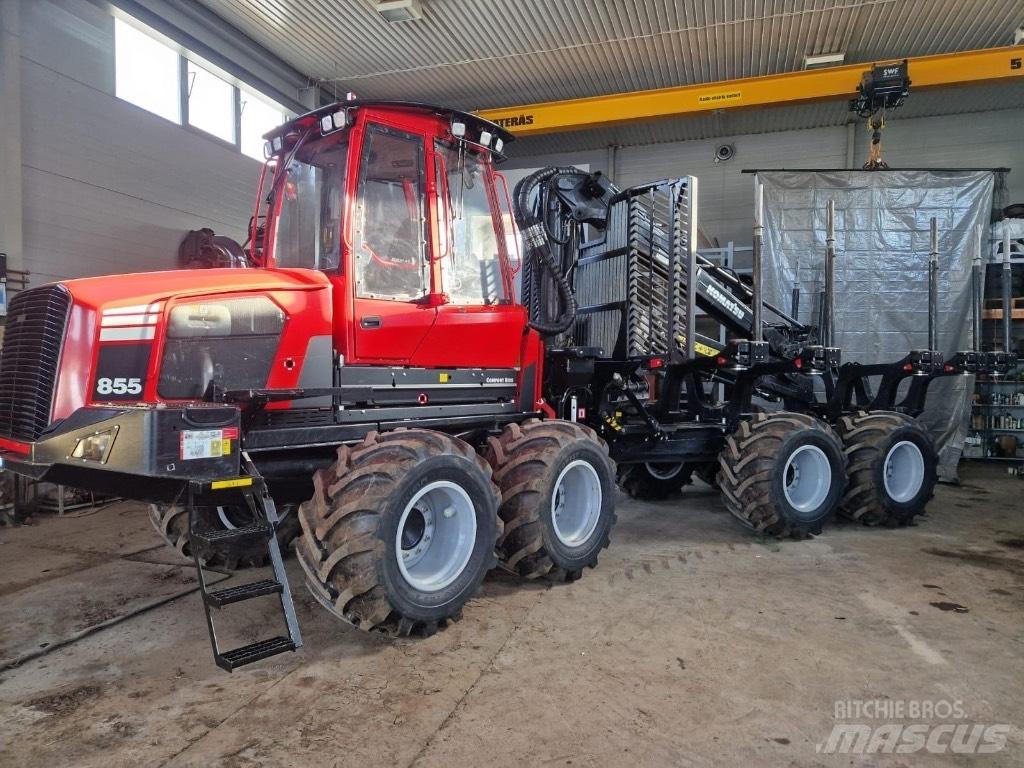 Komatsu 855 Tomruk yükleyici traktörler