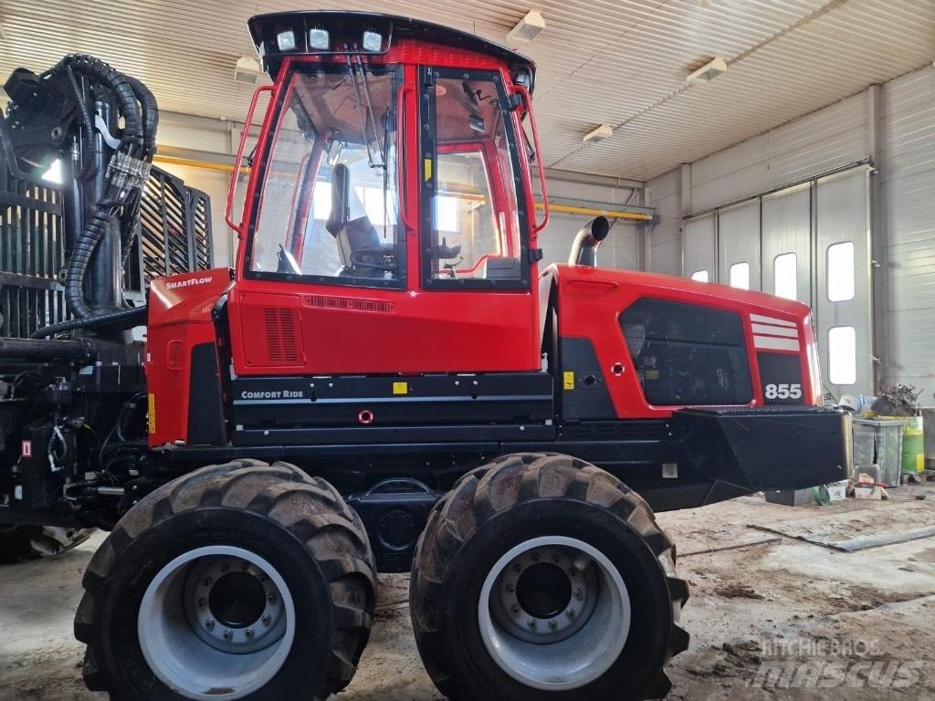 Komatsu 855 Tomruk yükleyici traktörler