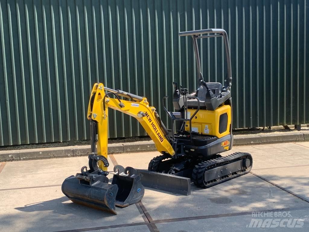 New Holland E12D Mini ekskavatörler, 7 tona dek