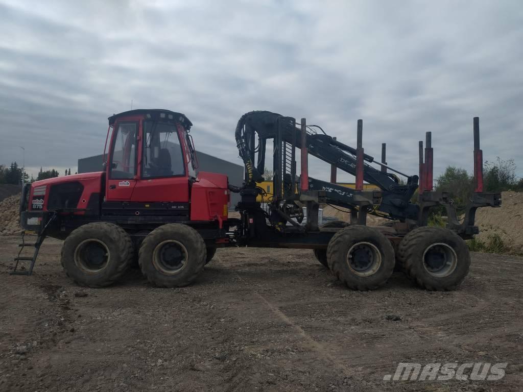 Komatsu 875 Tomruk yükleyici traktörler