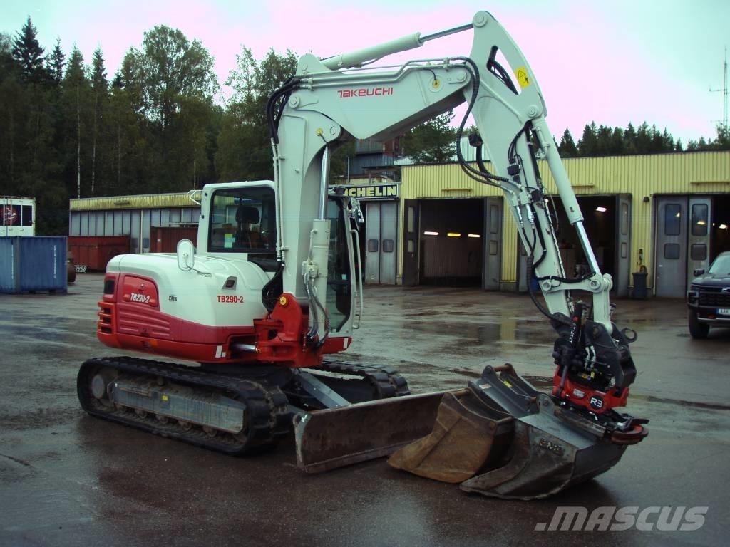 Takeuchi TB 290-2 Midi ekskavatörler 7 - 12 t