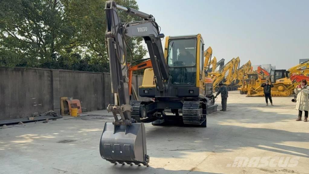 Volvo EC 55 Mini ekskavatörler, 7 tona dek