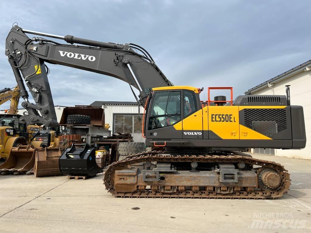 Volvo EC550EL Paletli ekskavatörler