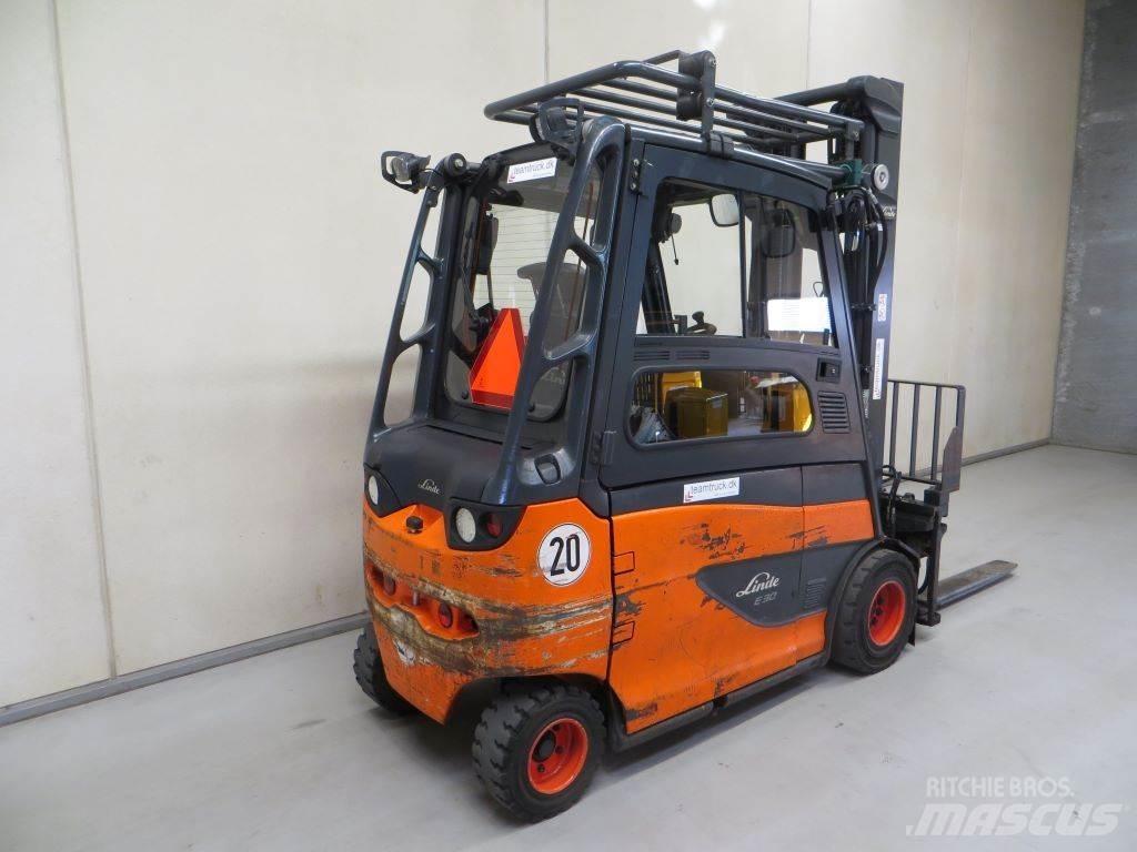 Linde E30/600-02 Elektrikli forkliftler