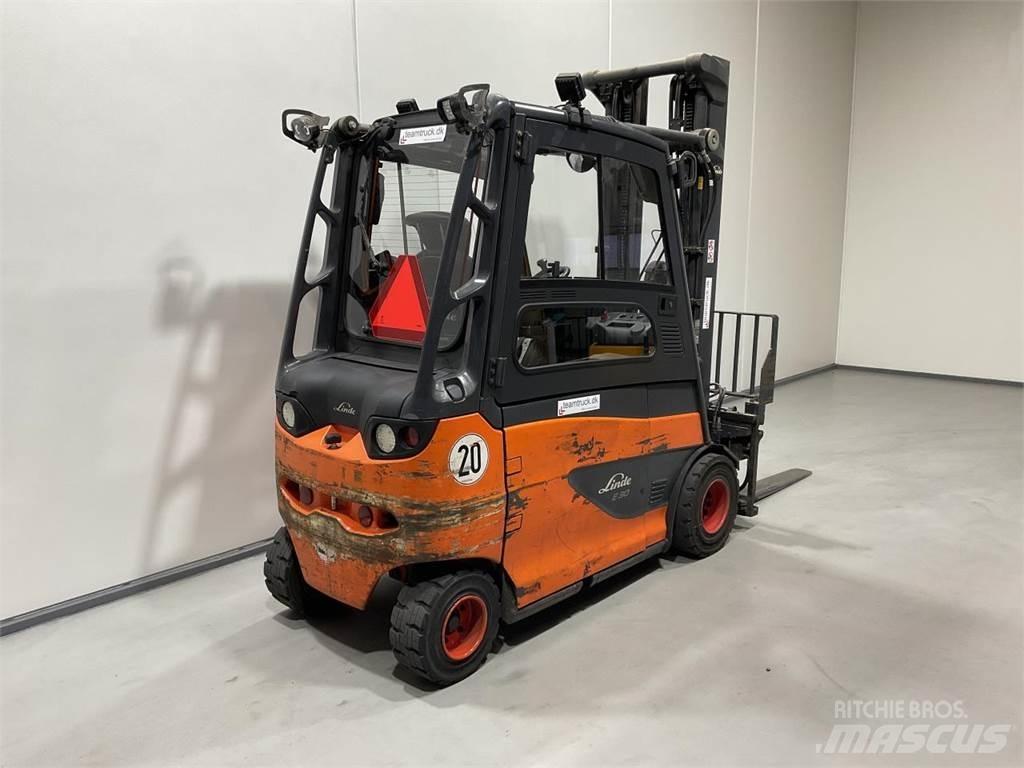 Linde E30/600-02 Elektrikli forkliftler
