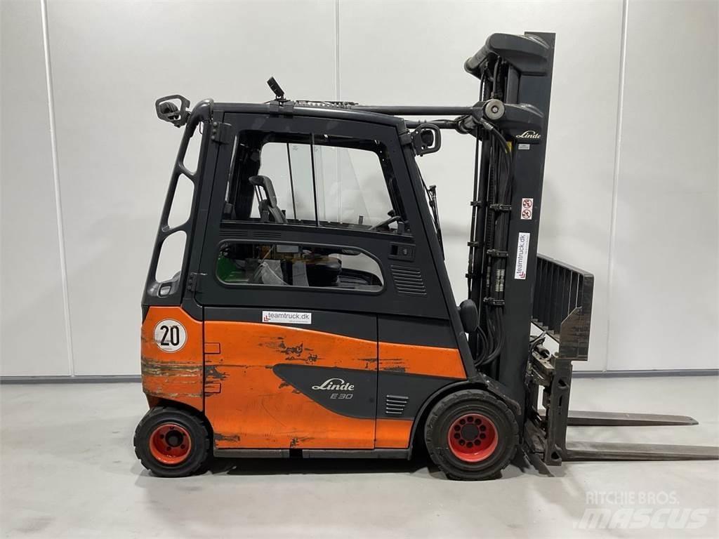 Linde E30/600-02 Elektrikli forkliftler