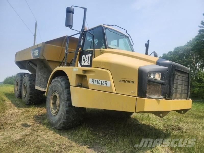 CAT 740 B Belden kirma kaya kamyonu