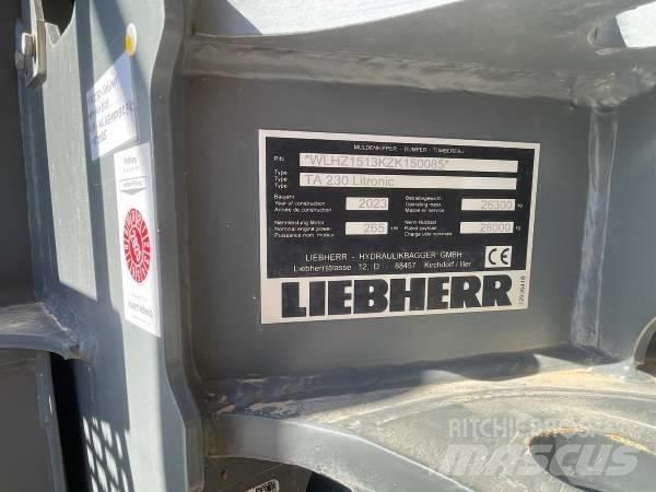Liebherr TA 230 Belden kirma kaya kamyonu
