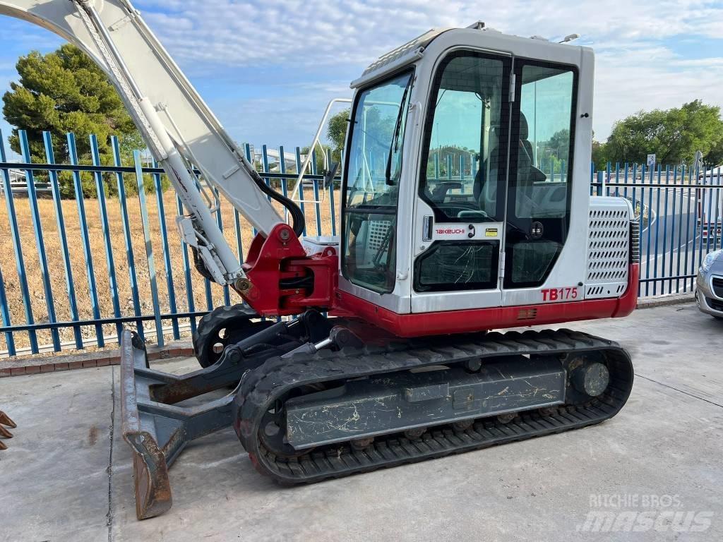 Takeuchi TB175 Mini ekskavatörler, 7 tona dek