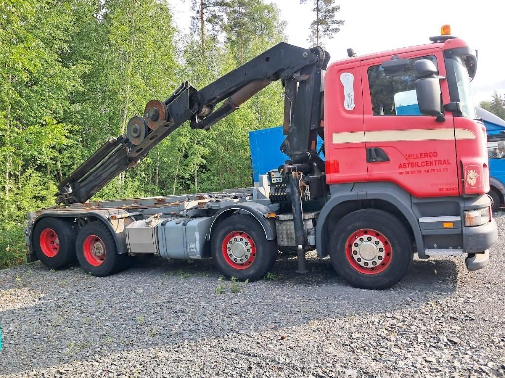 Scania R420 Araç üzeri vinçler