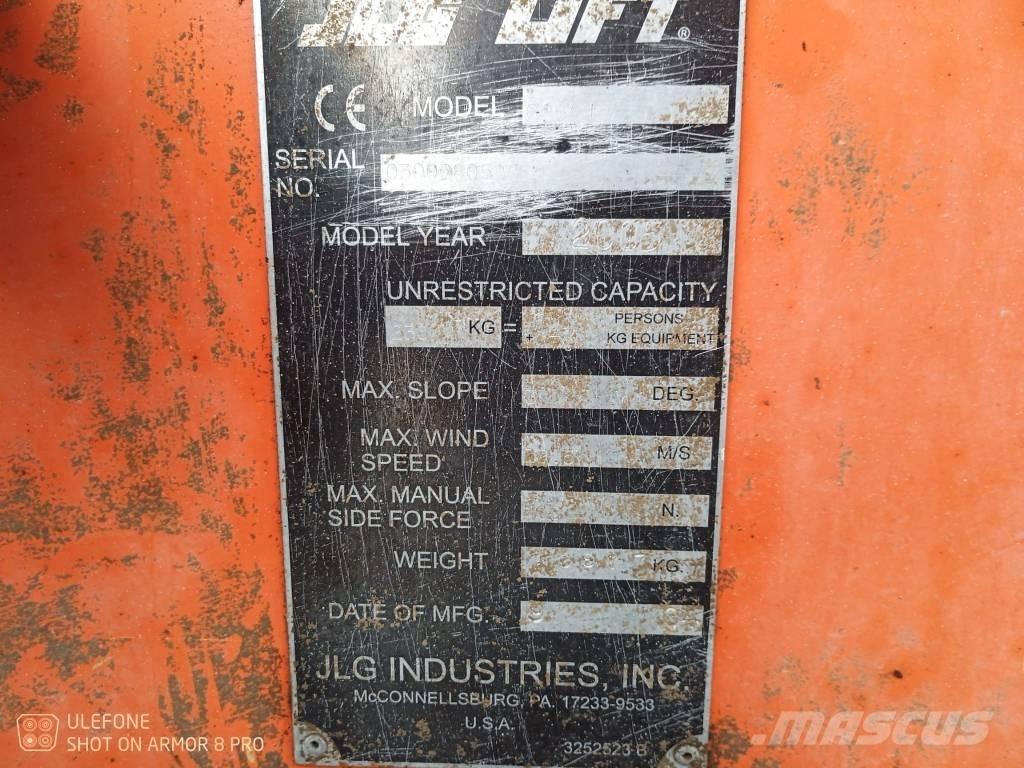 JLG 600 AJ Körüklü personel platformları