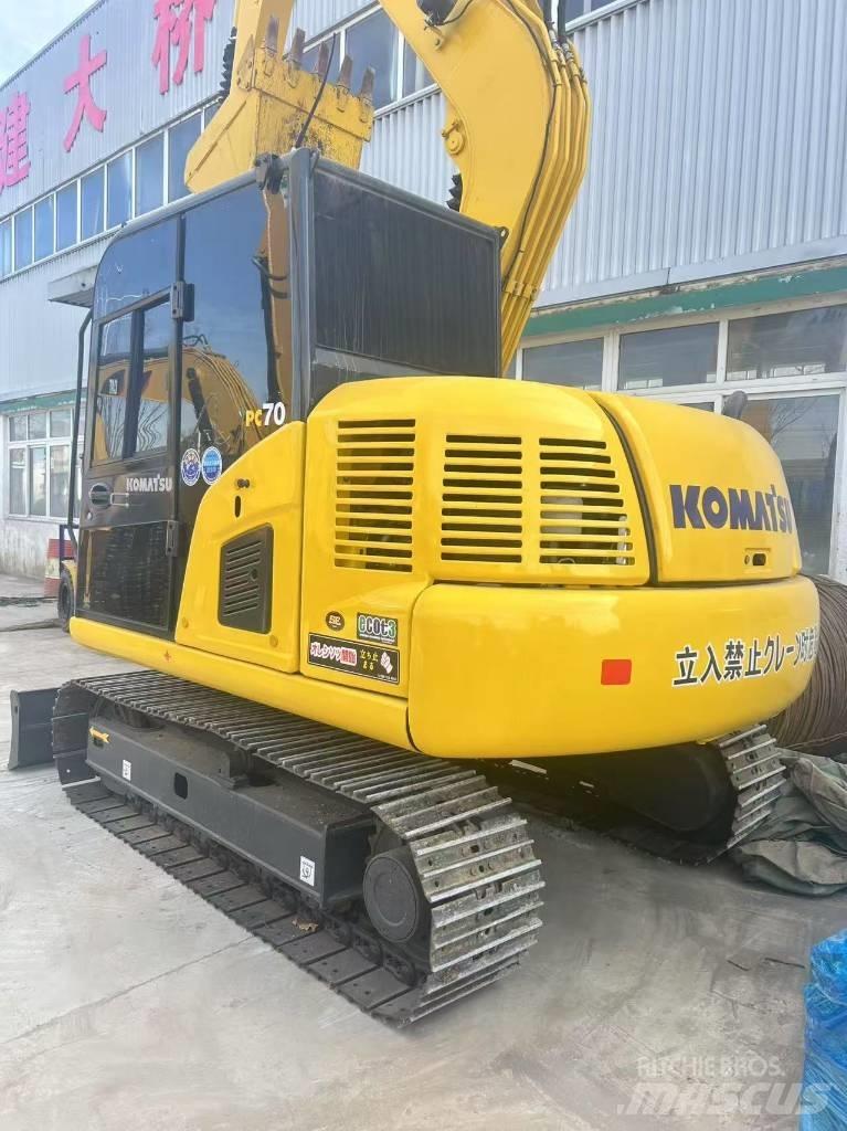 Komatsu PC 70 Mini ekskavatörler, 7 tona dek