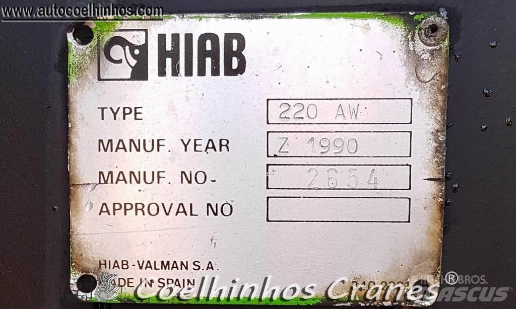 Hiab 220 AW Yükleme vinçleri