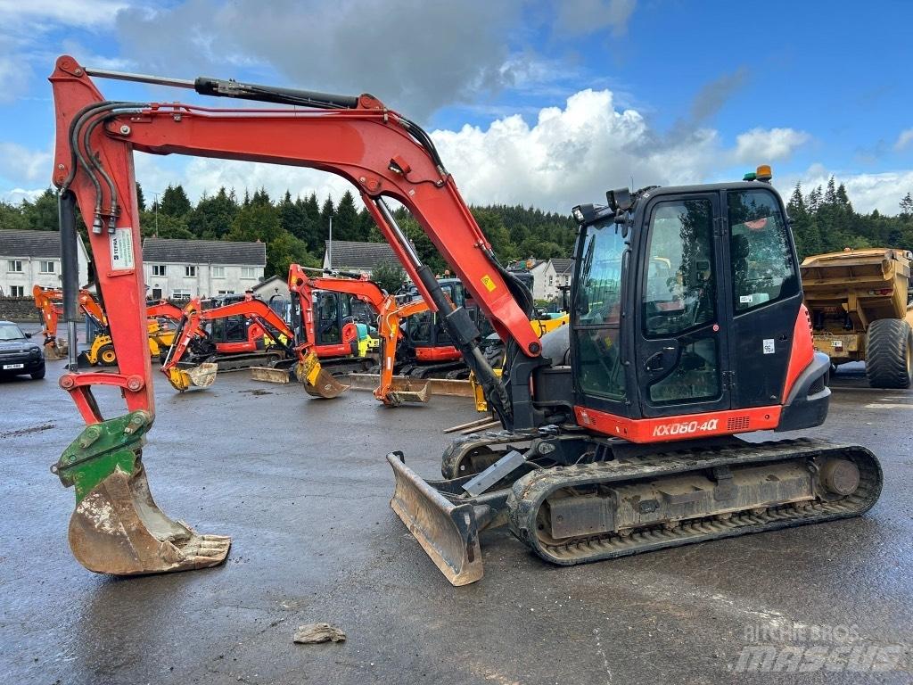 Kubota KX080-4 Midi ekskavatörler 7 - 12 t