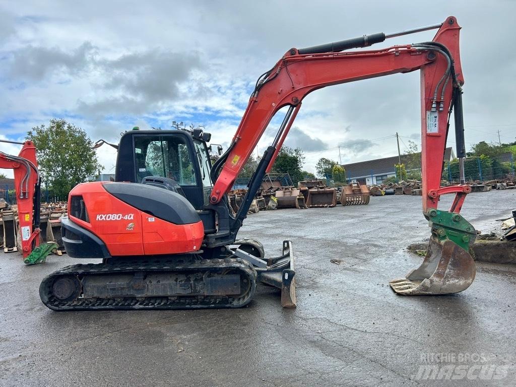 Kubota KX080-4 Midi ekskavatörler 7 - 12 t