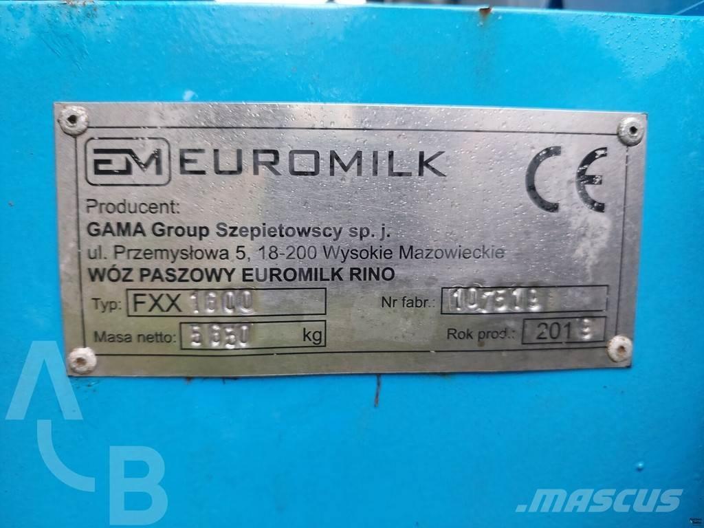  EUROMILK FXX 1600 Mikser besleyiciler