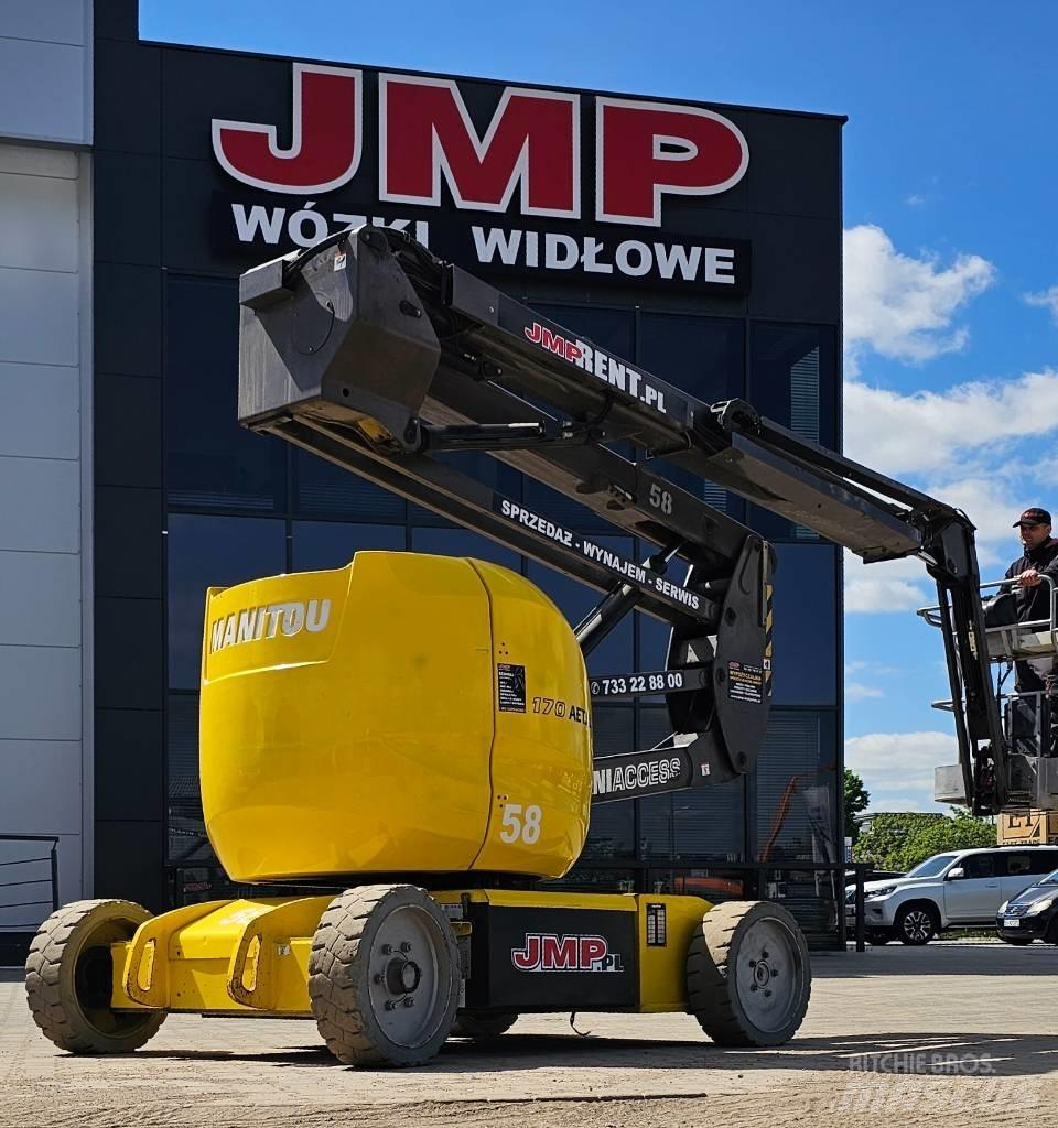 Manitou 170AETJ Körüklü personel platformları