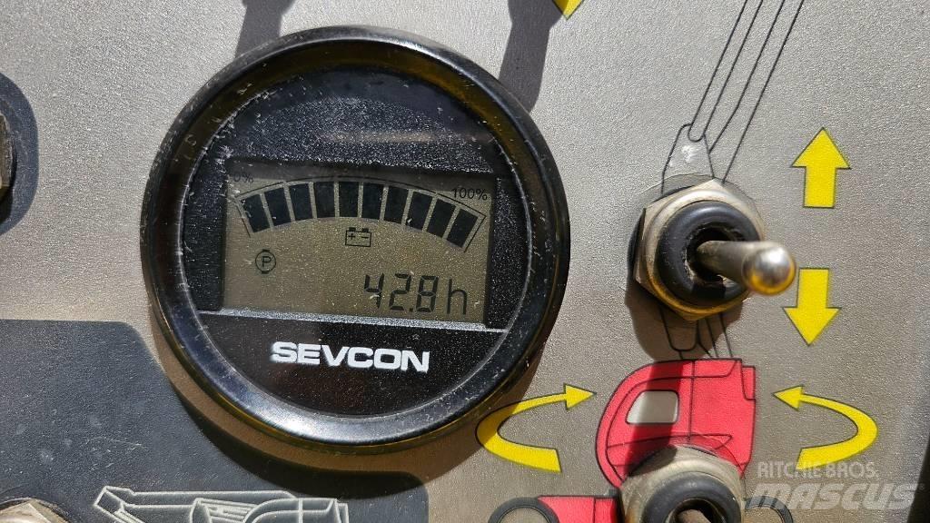 Manitou 170AETJ Körüklü personel platformları