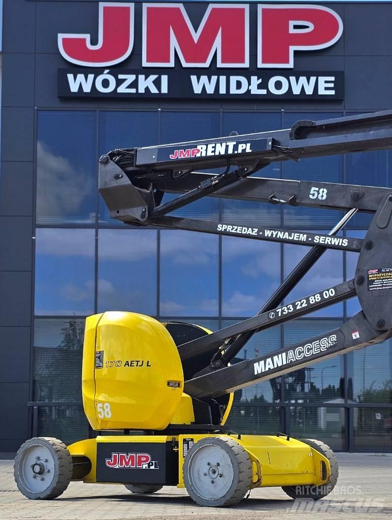 Manitou 170AETJ Körüklü personel platformları