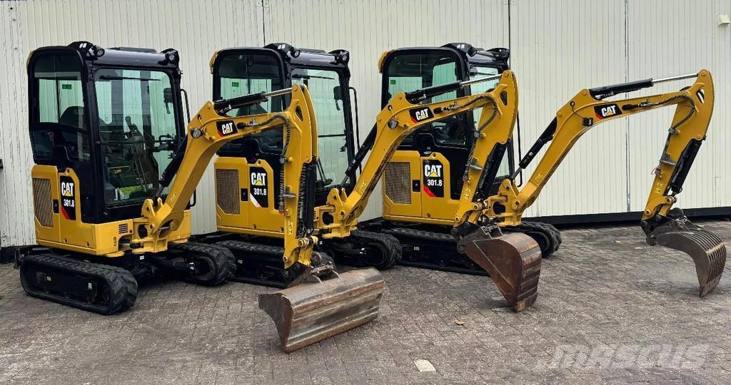 CAT 301.8 NextGen Mini ekskavatörler, 7 tona dek
