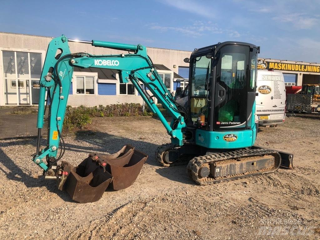Kobelco Sk28sr-8 Mini ekskavatörler, 7 tona dek