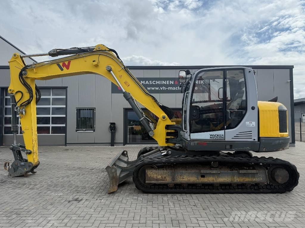 Wacker Neuson ET 145 Paletli ekskavatörler
