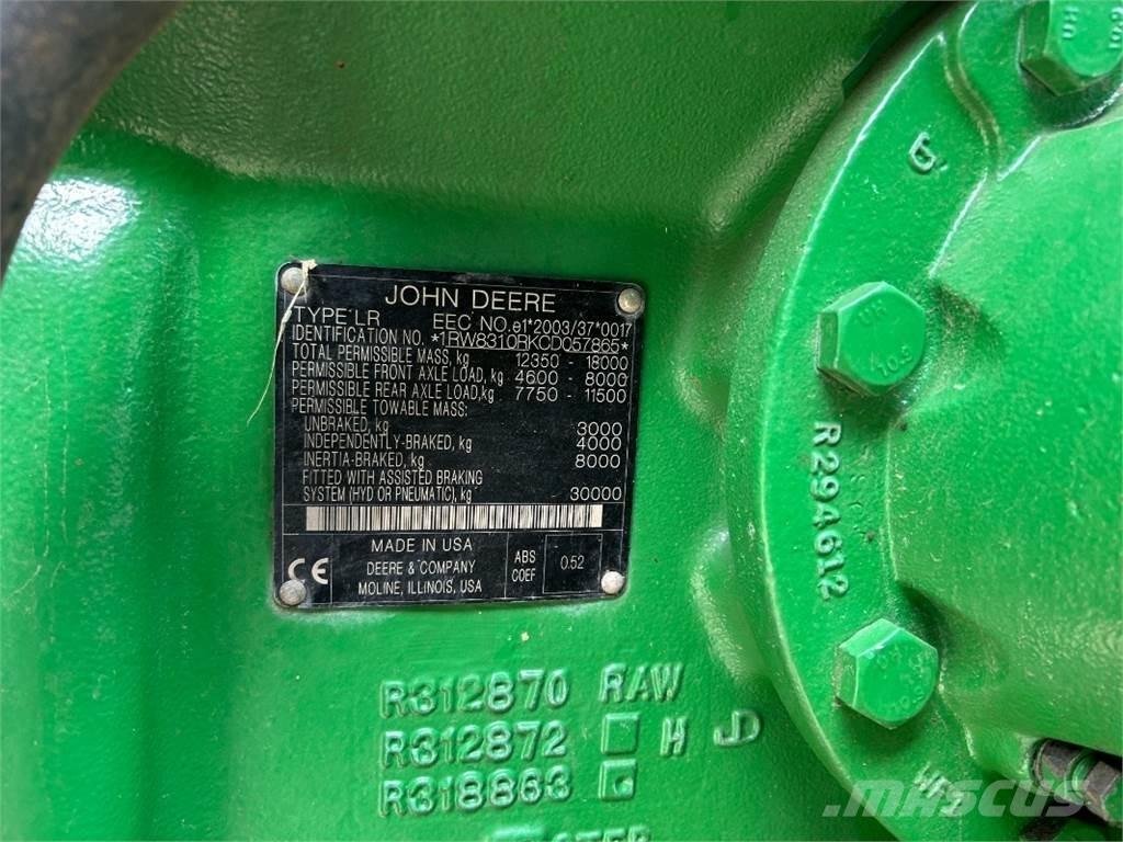 John Deere 8310R Traktörler
