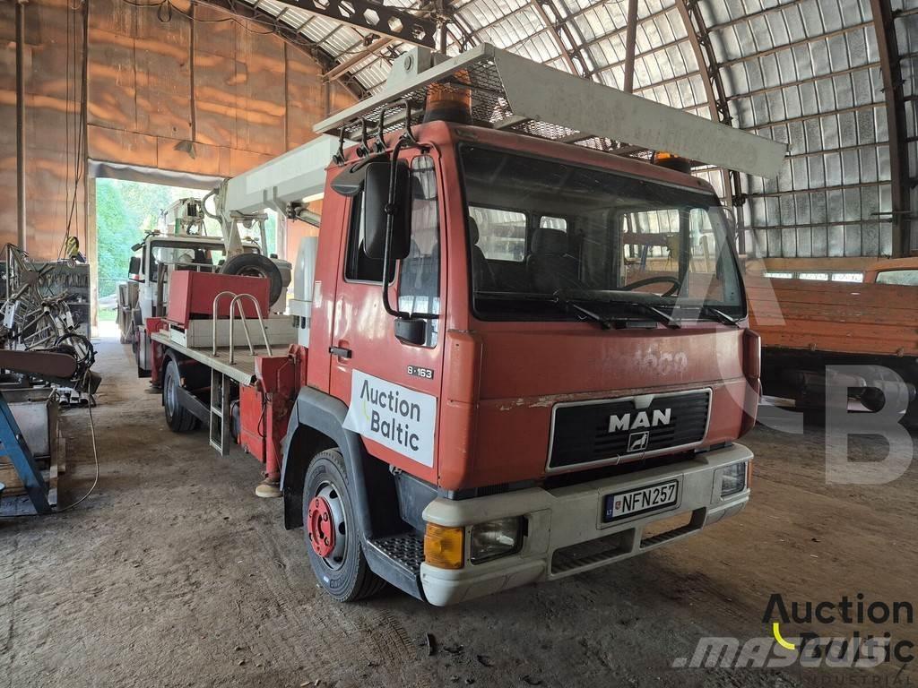 MAN 8.163 Araç üstü platformlar