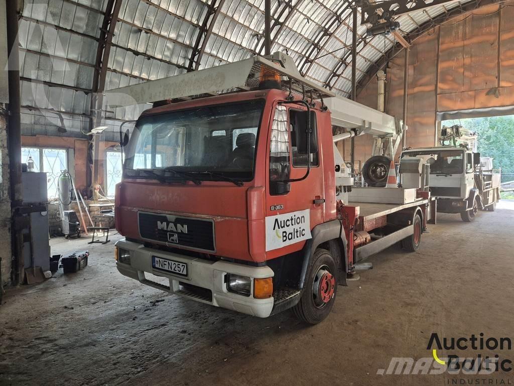 MAN 8.163 Araç üstü platformlar