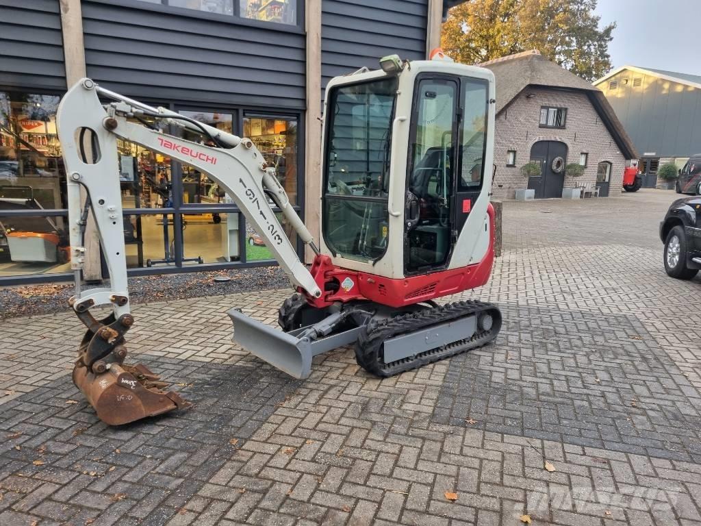 Takeuchi TB 216 Mini ekskavatörler, 7 tona dek