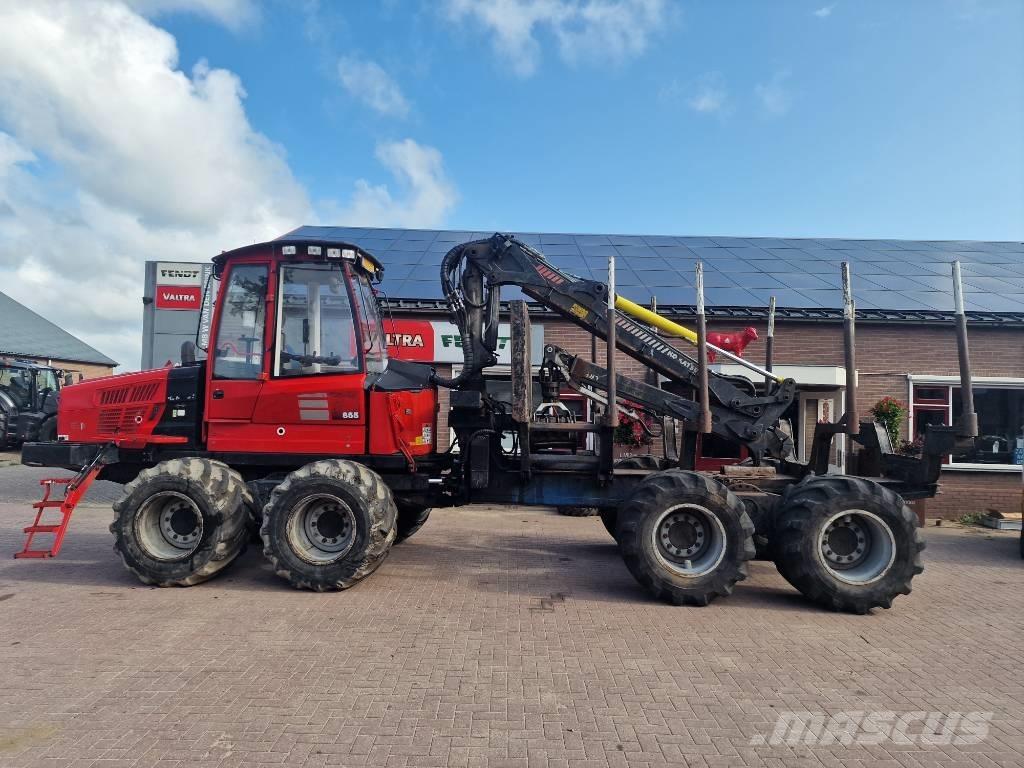 Komatsu 855 Tomruk yükleyici traktörler