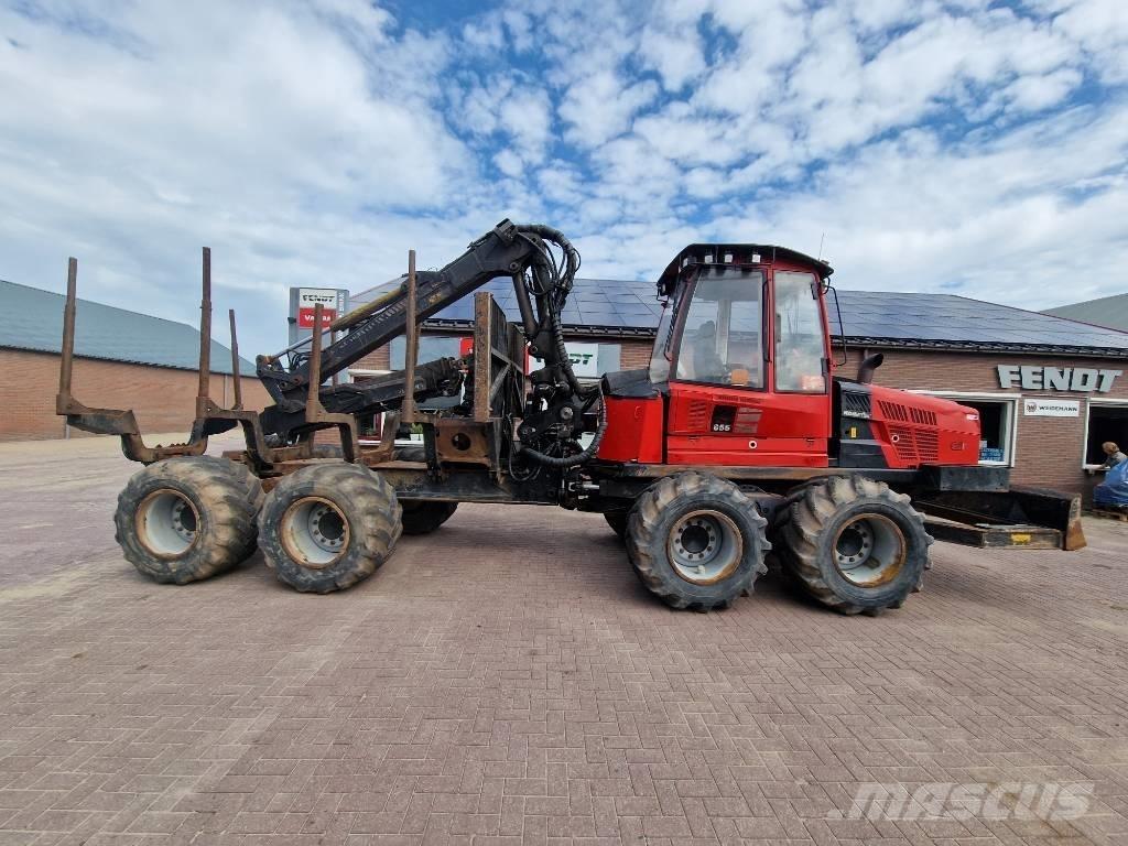 Komatsu 855 Tomruk yükleyici traktörler
