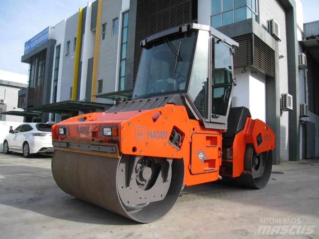 Hamm HD 75 Çift tamburlu silindirler