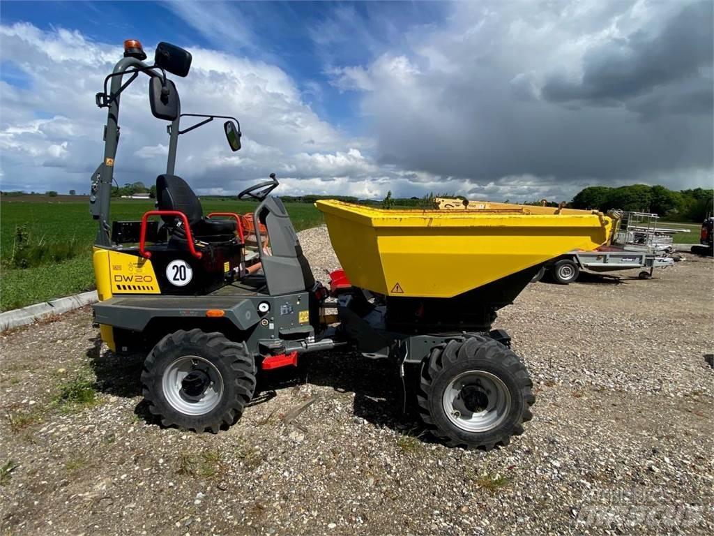 Wacker Neuson DW20 Belden kirma kamyonlar