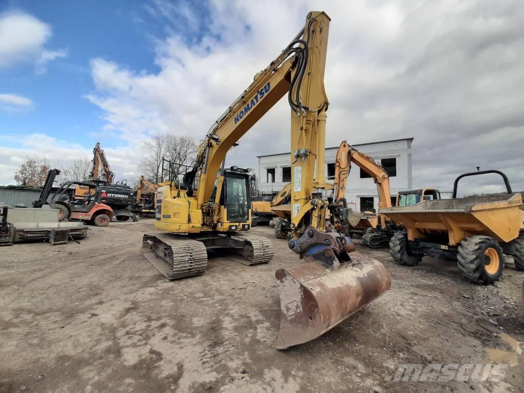 Komatsu PC 138 US-11 Paletli ekskavatörler