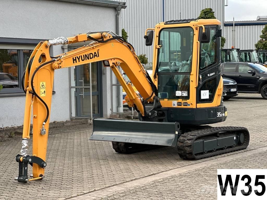 Hyundai R35Z 9A Mini ekskavatörler, 7 tona dek
